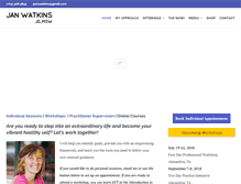 Tablet Screenshot of janwatkins.com